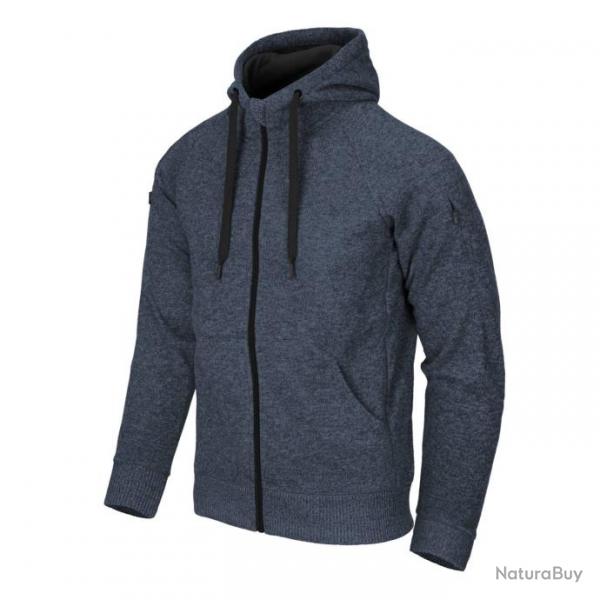 sweat  capuche tactique secret fullzip  MelangeBlue