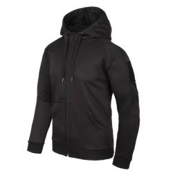 sweat à capuche tactique urbain fullzip ® Black