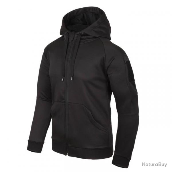 sweat  capuche tactique urbain fullzip  Black