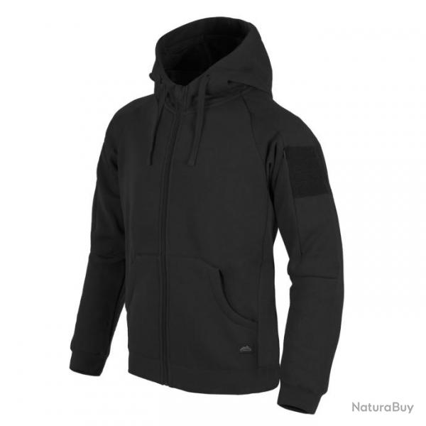 sweat  capuche tactique urbain lite fullzip  Black