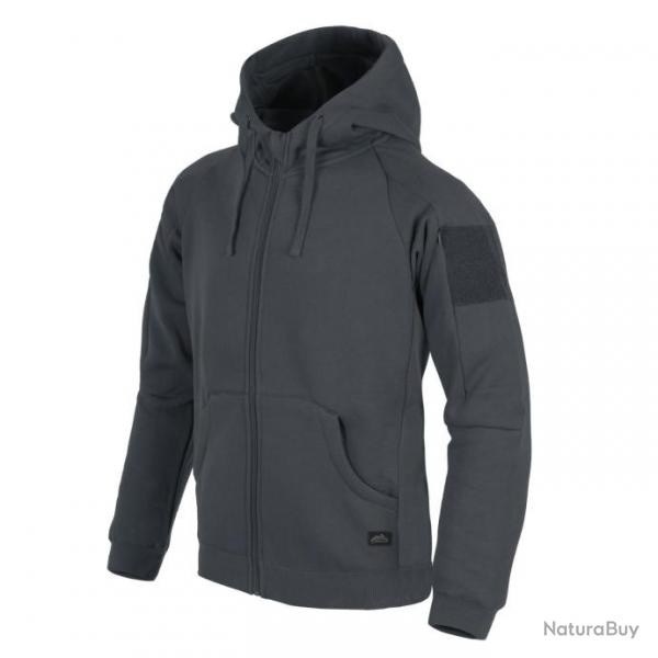 sweat  capuche tactique urbain lite fullzip  Grey