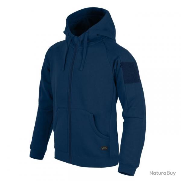 sweat  capuche tactique urbain lite fullzip  Blue