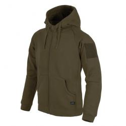 sweat à capuche tactique urbain lite fullzip ® Green