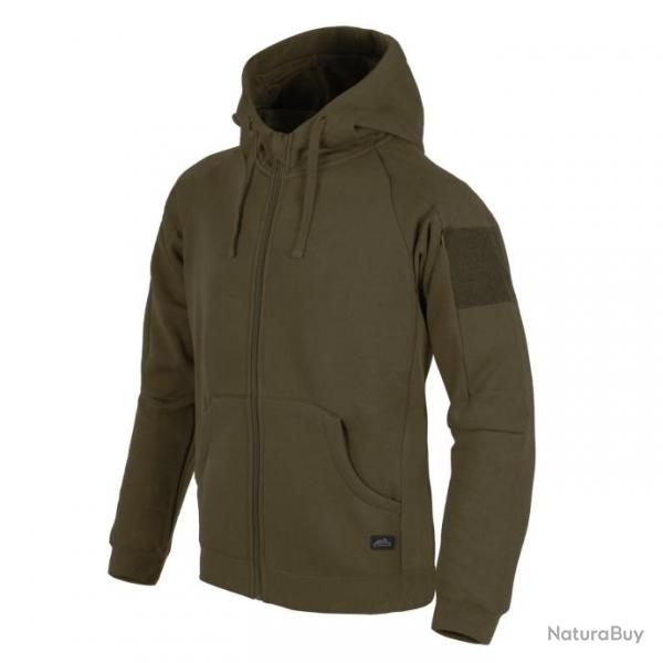 sweat  capuche tactique urbain lite fullzip  Green