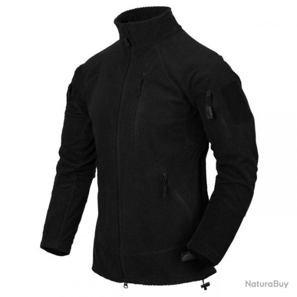 veste tactique alpha polaire quadrille Black