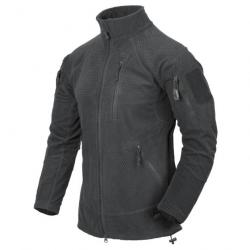 veste tactique alpha polaire quadrillée ShadowGrey