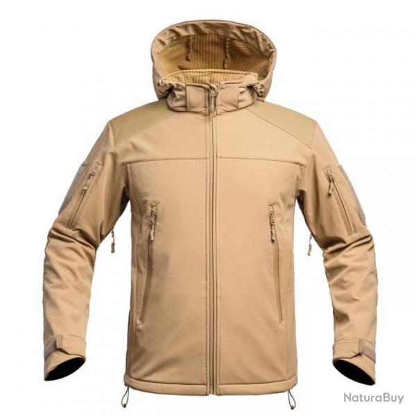 Veste V2 Softshell Fighter tan L