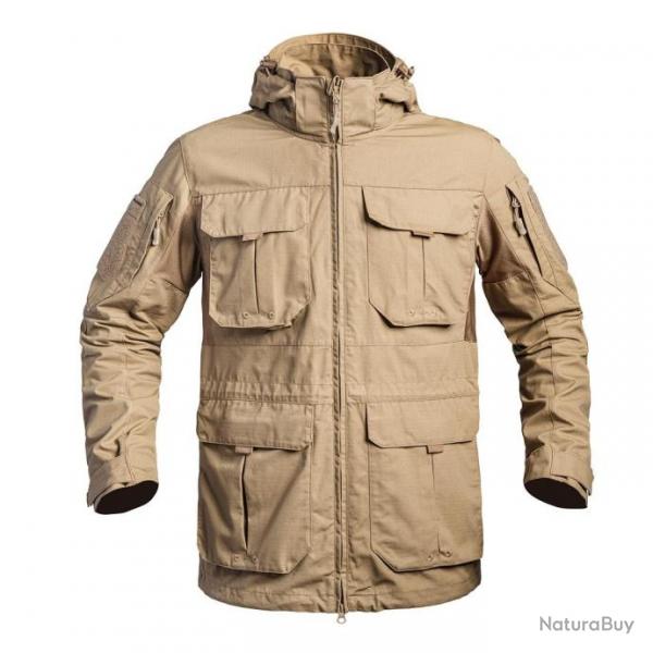 Veste longue de combat Fighter tan 4XL