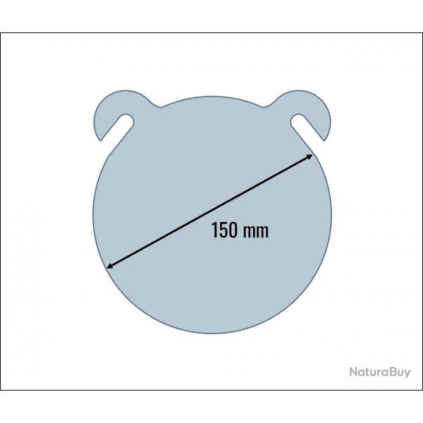 Gong Disque Oreille Ouverte Rouge Ramor 500 - 9,20 mm 150 mm