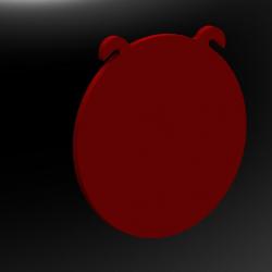 Gong Disque Oreille Ouverte Rouge Ramor 500 - 9,20 mm 250 mm