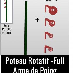 Kit Poteau Rotatif -Full - Arme de Poing