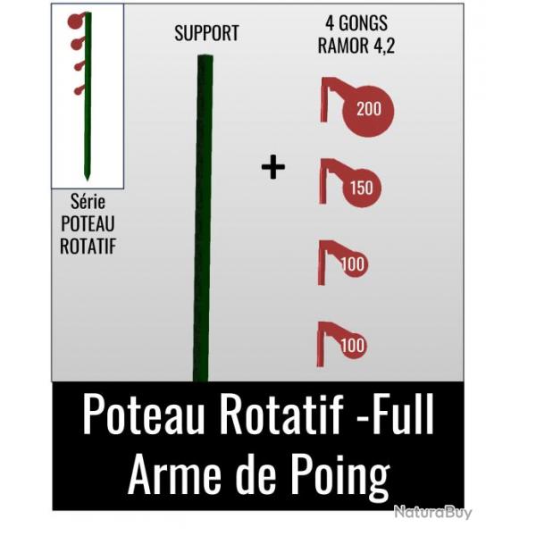 Kit Poteau Rotatif -Full - Arme de Poing