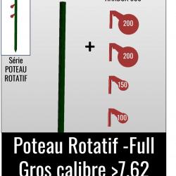 Kit Poteau Rotatif -Full - Gros Calibre