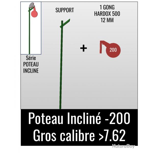 Kit Poteau Incliné 200- Gros Calibre