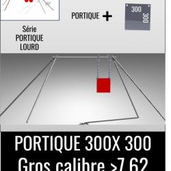 Kit Portique Lourd - Plaque 300 x 300
