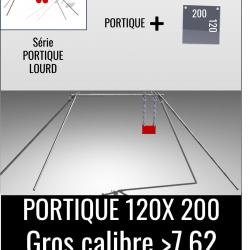 Kit Portique Lourd - Plaque 120x 200