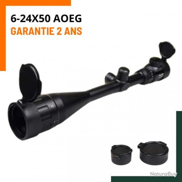 Lunette de vise 6-24x50 AOEG - Garantie de 2 ans - Livraison rapide