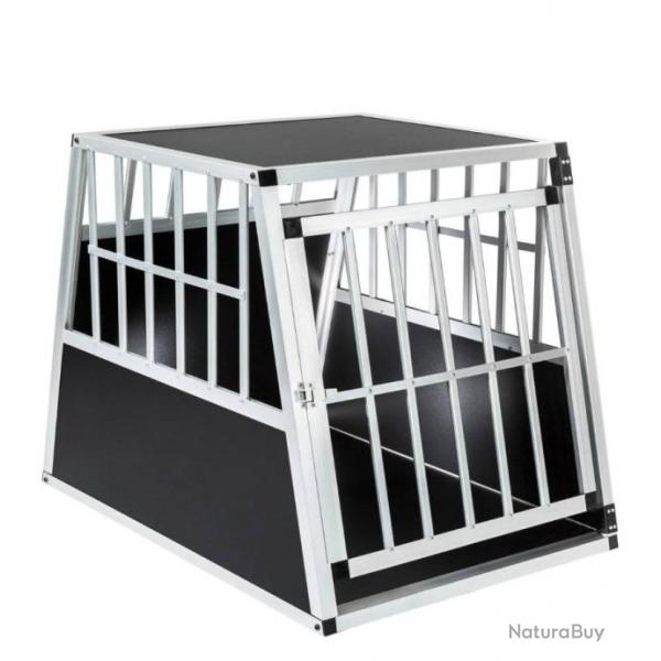 Tectake Cage de transport pour chien simple dos inclin
