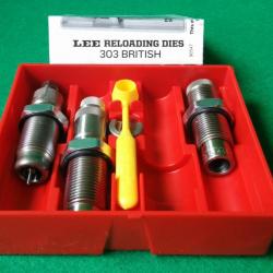 LEE PACESETTER DIE - 3 OUTILS - 303 BRITISH