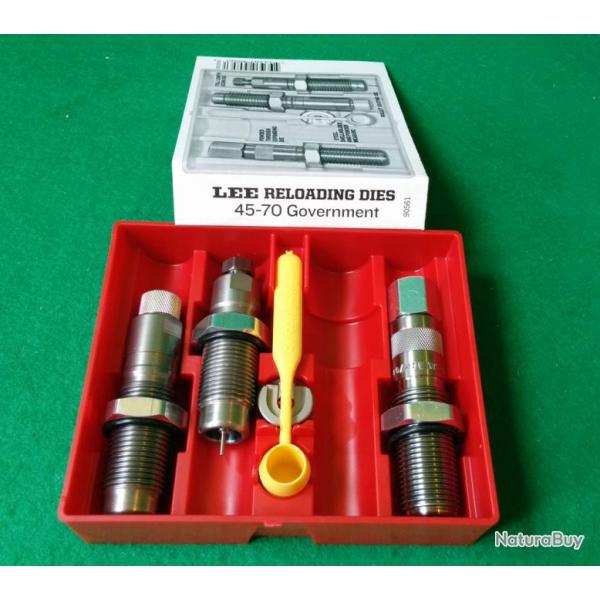 LEE RELOADING DIE - 3 OUTILS - 45-70 GOVERNMENT