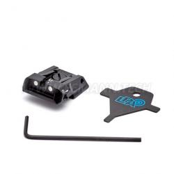 LPA MPS2TA30 Rear Sight for Tanfoglio Force, Compact, EAA Witness, Jericho