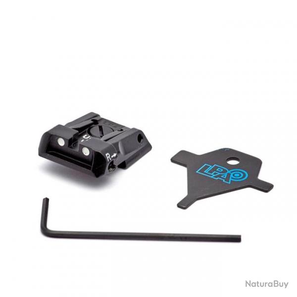 LPA MPS2TA30 Vise arrire pour Tanfoglio Force, Compact, EAA Witness, Jericho