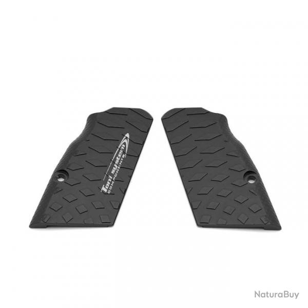 TONI SYSTEM GTVC pour poignes courtes TANFOGLIO HC - Vibram Grip , NOIR