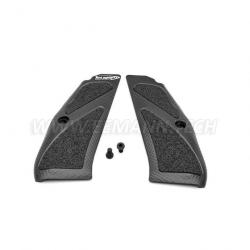 TONI SYSTEM GCZ3D X3D Long Grips for CZ Shadow/Tactical Sport, Color: Silver
