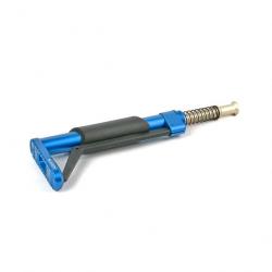 TONI SYSTEM CF9AR15 Fixed Stock 9 for AR15, Color: Blue