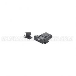 LPA SPR62BN18 Adjustable Sight Set for Browning HP Vig., HP MKIII, HP Pract., HP40 S&W with dovetail