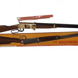 Vintage TOY GUN WINCHESTER 94 Molgora Intacte + boîte Original cow boy jouet WESTERN carabine