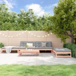 Salon de jardin 5 pcs bois massif douglas