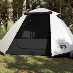 Tente de camping 2 personnes blanc tissu occultant imperméable