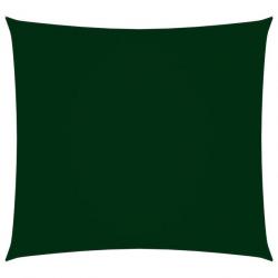 Voile de parasol tissu oxford carré 2x2 m vert foncé