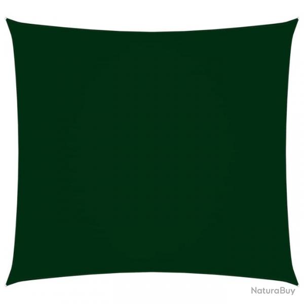 Voile de parasol tissu oxford carr 2x2 m vert fonc