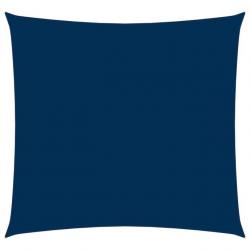 Voile de parasol tissu oxford carré 6x6 m bleu