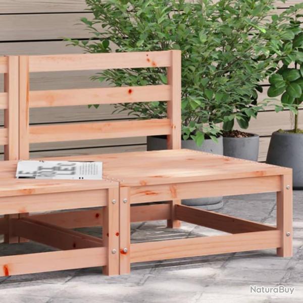 Canap de jardin sans accoudoirs 70x70x67cm bois massif douglas