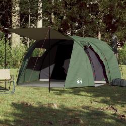 Tente de camping 4 personnes vert imperméable