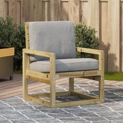 Chaise de jardin 57,5x63x76 cm bois de pin imprégné