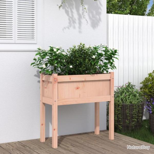 Jardinires avec pieds 70x31x70 cm bois massif douglas