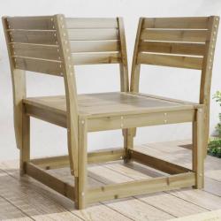 Chaise de jardin bois de pin imprégné