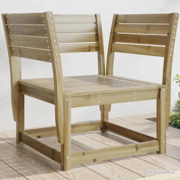 Chaise de jardin bois de pin imprgn