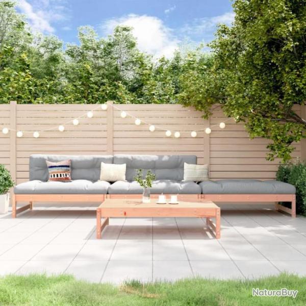 Salon de jardin 4 pcs bois massif douglas