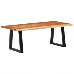 Table basse 110x55x40 cm bois massif d'acacia