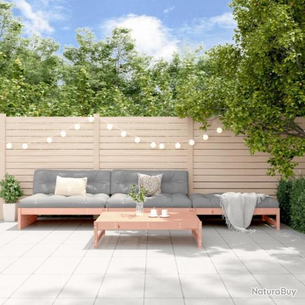 Salon de jardin 4 pcs bois massif douglas