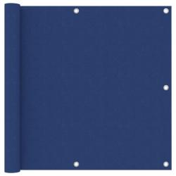 Écran de balcon Bleu 90x600 cm Tissu Oxford