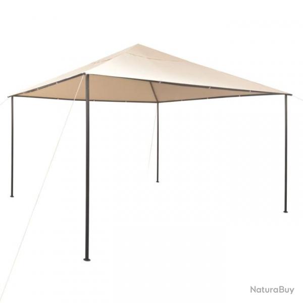 Chapiteau tente 4 x 4 m Acier Beige