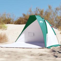 Tente de plage vert d'eau 268x223x125 cm taffetas 185T
