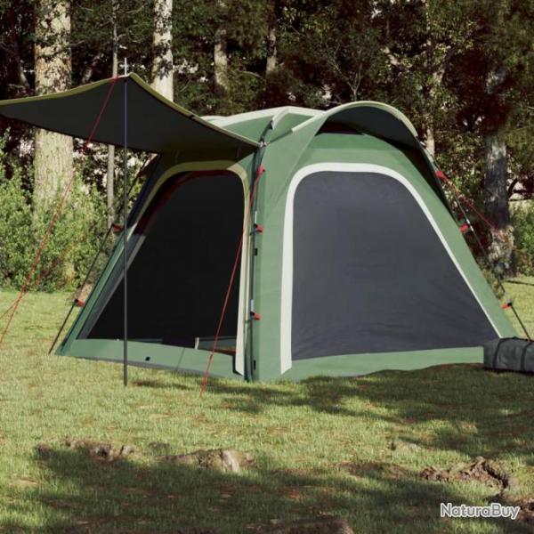 Tente de camping 4 personnes vert libration rapide impermable