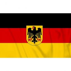 Drapeau Allemagne & aigle 1m x 1m50